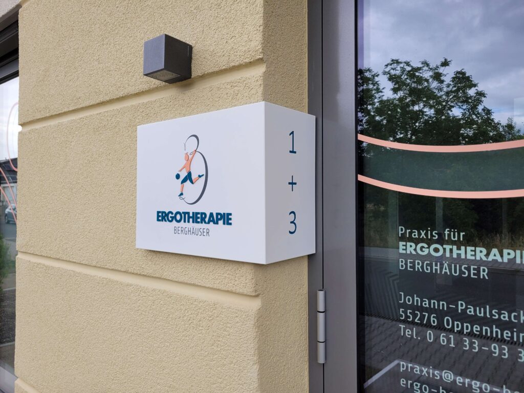 Ergoptherapie Aussenschild